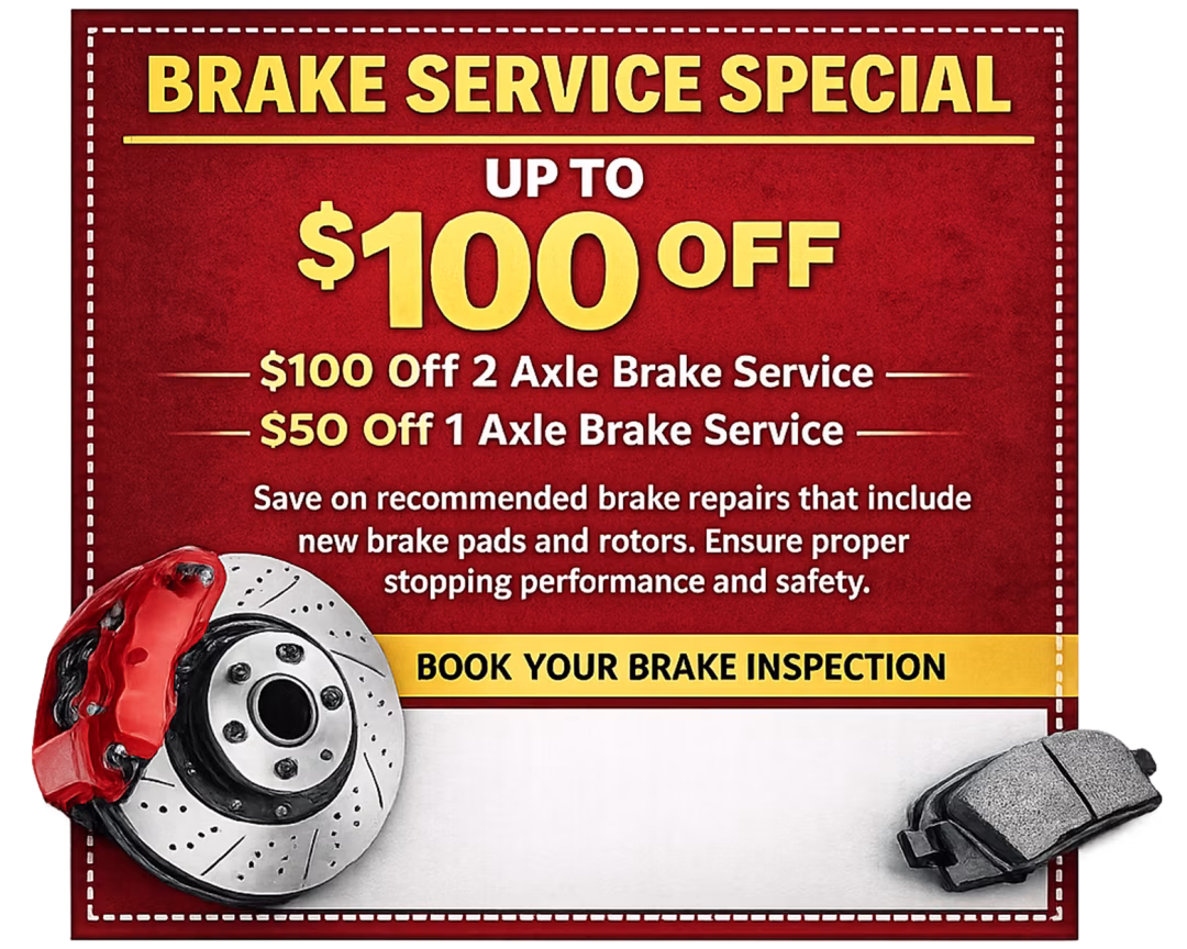 Ruiz Ranch Motors - Brake Service Discount